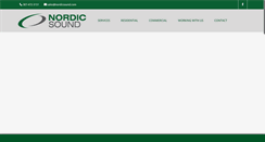 Desktop Screenshot of nordicsound.com